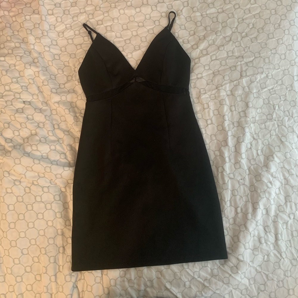 Forever 21 Mini Dress w/ Mesh Cut-Outs